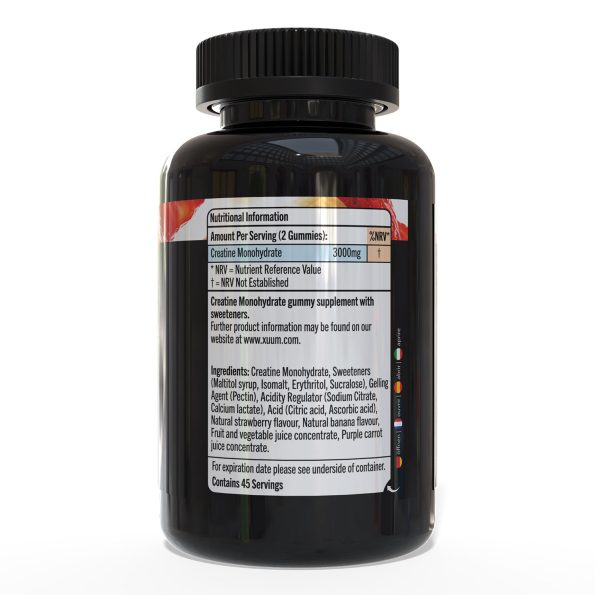 Xuum Creatine Gummies Ingredients